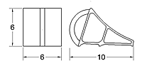 HWC6WH CAD Drawing